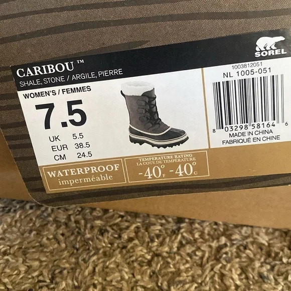 Sorel snow boots. Women’s size 7.5. Like new! - Picture 6 of 6